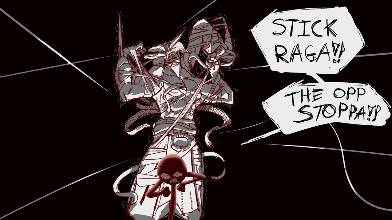Stickraga, The opp stoppa